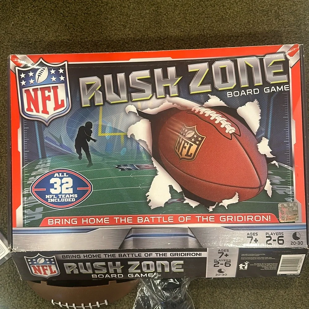 NFL Rush Zone Board Game